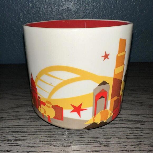 Starbucks Austin Texas You are Here Collection YAH 2014 Coffee Tea Mug Cup 14oz - Picture 2 of 5